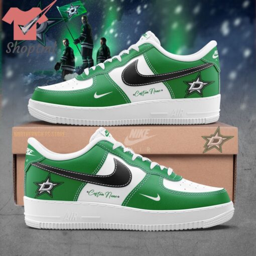 NHL Dallas Stars 2024 Personalized Nike Air Force 1 Sneaker