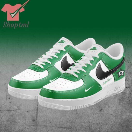 NHL Dallas Stars 2024 Personalized Nike Air Force 1 Sneaker