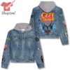 Merry Christmas Scooby-Doo Hooded Denim Jacket