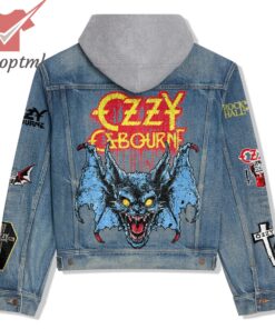 ozzy osbourne black sabbath hooded denim jacket 3 Wj7qR