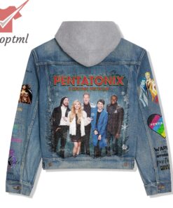 pentatonix a christmas spectacular hooded denim jacket 3 ap67d