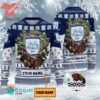 Portsmouth FC Custom Name Christmas Ugly Sweater