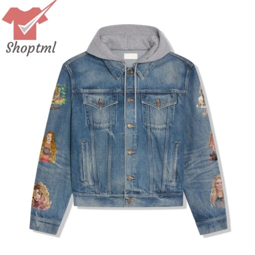 Shakira Tour 2024 Hooded Denim Jacket