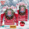 Sunderland AFC Custom Name Christmas Ugly Sweater