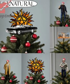 Supernatural Christmas Tree Topper