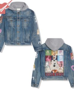 Taylor Swift Tour 2024 Hooded Denim Jacket