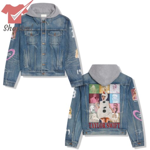 Taylor Swift Tour 2024 Hooded Denim Jacket