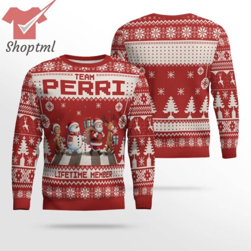 Team Perri Lifetime Member Ugly Christmas Sweater