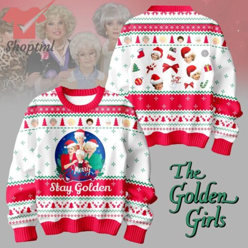 The Golden Girls Stay Goldens Ugly Christmas Sweater