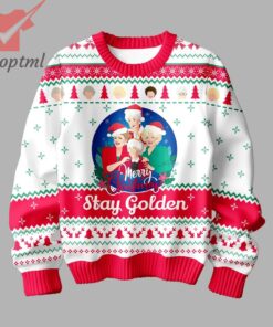 The Golden Girls Stay Goldens Ugly Christmas Sweater