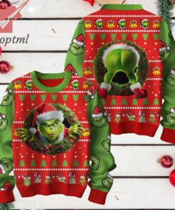 The Grinch Funny 2024 Ugly Christmas Sweater