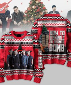 U2 How to Dismantle an Atomic Bomb Ugly Christmas Sweater