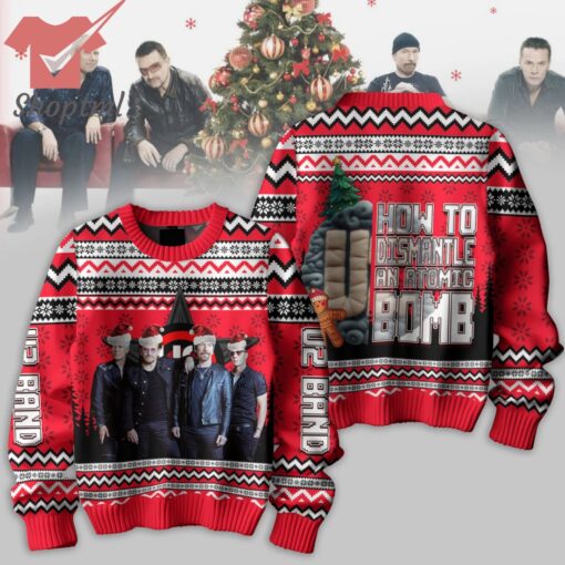 U2 How to Dismantle an Atomic Bomb Ugly Christmas Sweater