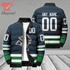 Toronto Maple Leafs NHL Personalized Bomber Puffer Jacket