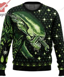 Xenomorph Alien Ugly Christmas Sweater