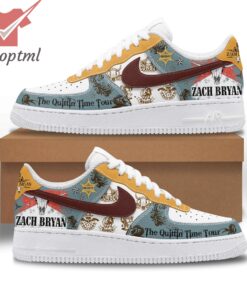 Zach Bryan The Quittin Time 2024 Tour Air Force 1 Sneaker