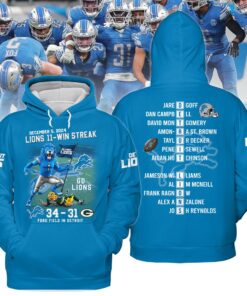 Detroit Lions Win Streak Hoodie Shirt