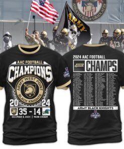 Army Black Knights 2024 ACC Football Champions Hoodie Shirt