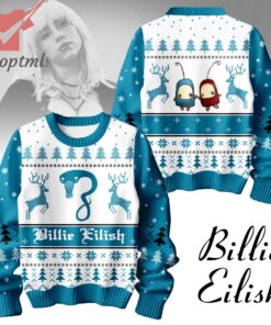 Billie Eilish 2024 Ugly Christmas Sweater