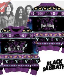 Black Sabbath 2024 Ugly Christmas Sweater