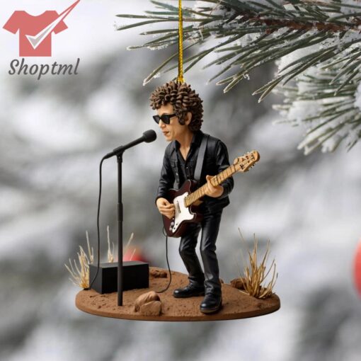 Bob Dylan Christmas Ornament