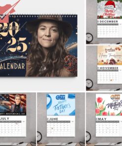 Brandi Carlile 2025 Wall Hanging Calendar