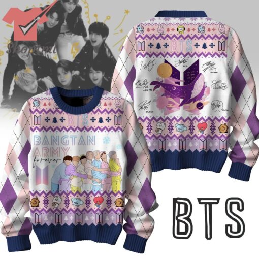 BTS Bangtan Army Ugly Christmas Sweater