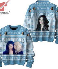 Cher Merry Christmas 2024 Ugly Sweater