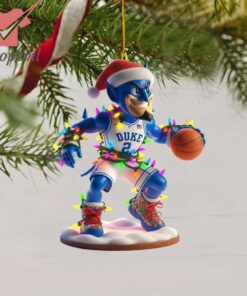 Duke University Go Blue Christmas Ornament