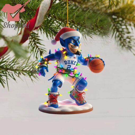 Duke University Go Blue Christmas Ornament