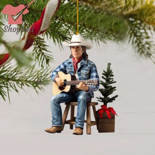 Dwight Yoakam Christmas Ornament