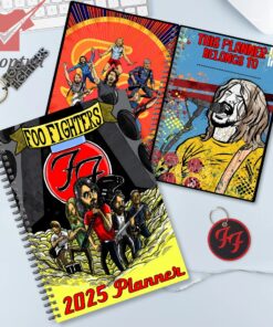 Foo Fighters 2025 Planner