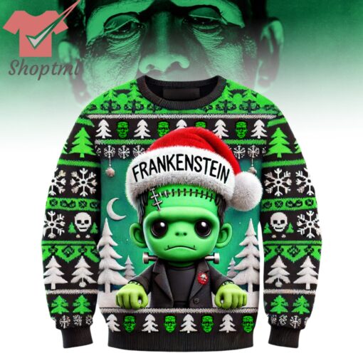 Frankenstein Christmas 2024 Ugly Sweater