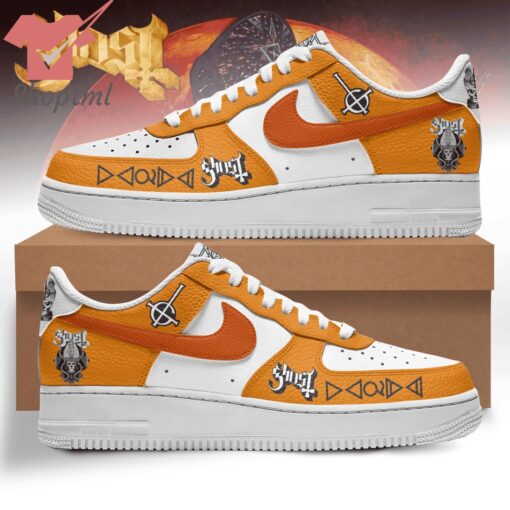 Ghost Rock Band Custom Air Force 1 Sneakers