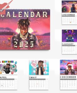 Juice Wrld 2025 Wall Hanging Calendar