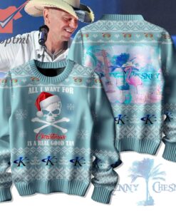 Kenny Chesney All I Want For Christmas Is A Real Good Tan Ugly Sweater