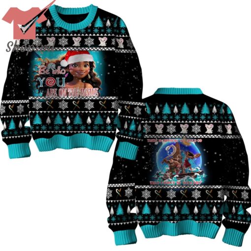 Moana 2 Be Who You Are On The Inside Christmas 2024 Ugly Sweater