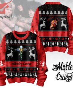 Motley Crue 2024 Ugly Christmas Sweater