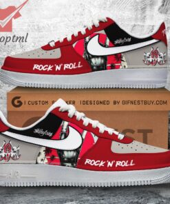 Motley Crue Rock&Roll 2024 Custom Air Force 1 Sneakers