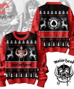 Motorhead Born to Lose Live to Win Ugly Christmas Sweater