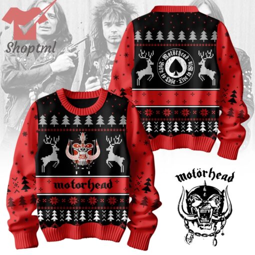 Motorhead Born to Lose Live to Win Ugly Christmas Sweater