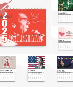 Nick Cave 2025 Wall Hanging Calendar