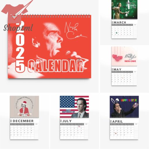 Nick Cave 2025 Wall Hanging Calendar