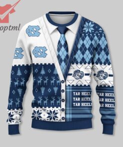 North Carolina Tar Heels football 2024 Ugly Christmas Sweater