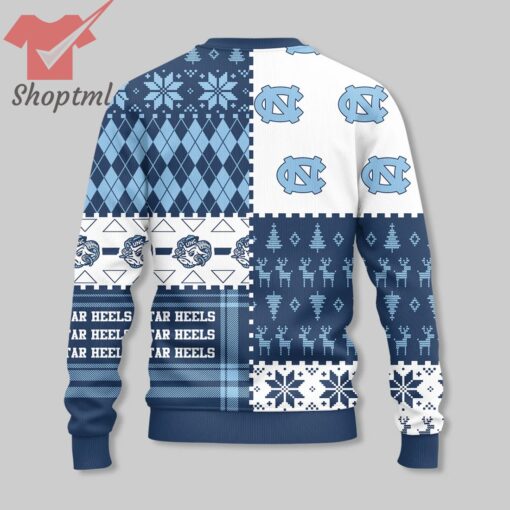 North Carolina Tar Heels football 2024 Ugly Christmas Sweater