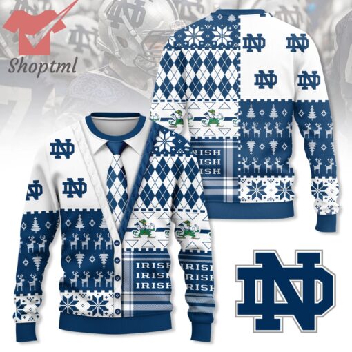 Notre Dame Fighting Irish football 2024 Ugly Christmas Sweater