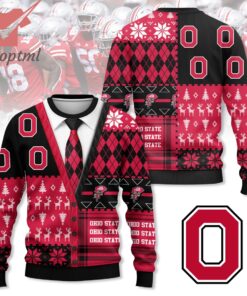 Ohio State Buckeyes football 2024 Ugly Christmas Sweater