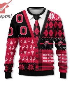 Ohio State Buckeyes football 2024 Ugly Christmas Sweater