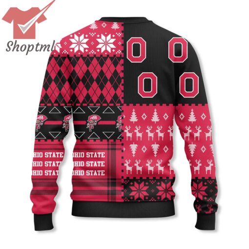 Ohio State Buckeyes football 2024 Ugly Christmas Sweater