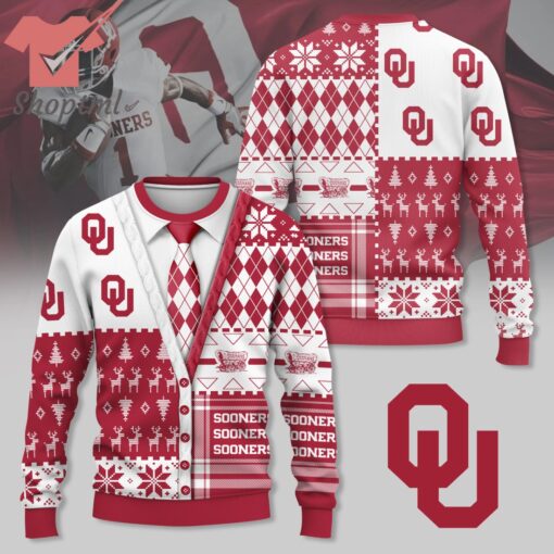 Oklahoma Sooner 2024 Ugly Christmas Sweater